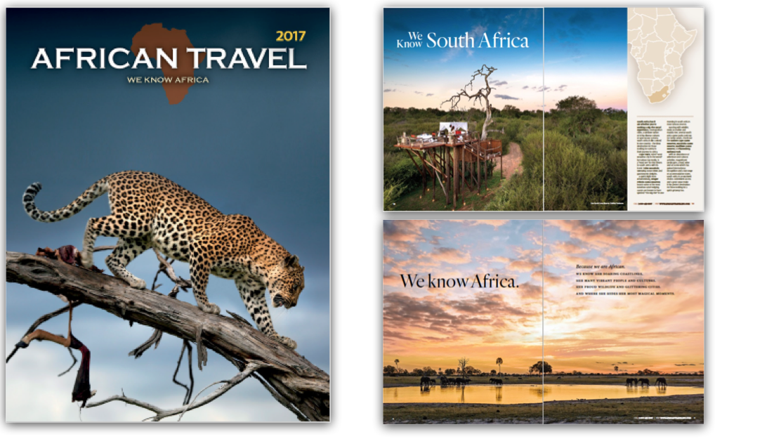 Thank You Brochure African Travel